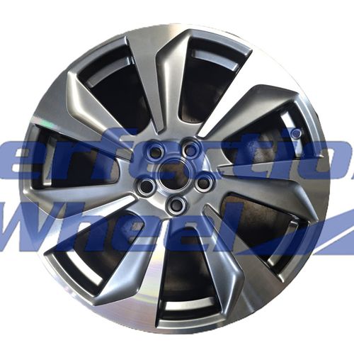 WAO.10468 19x7 Hyper Dark Smoked Silver Machined