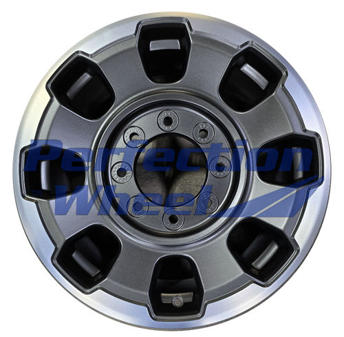 WAO.10482A 18x8 Medium Charcoal Flange Cut Matte Clear