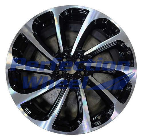 WAO.10566 22x8.5 Gloss Black Machine PIB