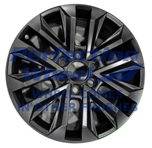 WAO.10645 20x7.5 BLACK BASE with Charcoal Full Face Matte Clear