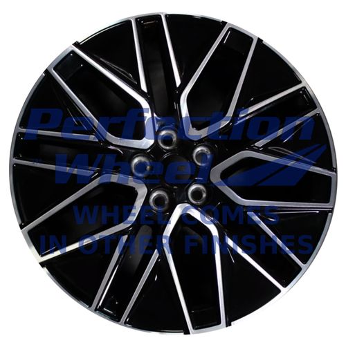 WAO.10677 19x7.5 Gloss Black Full Face PIB