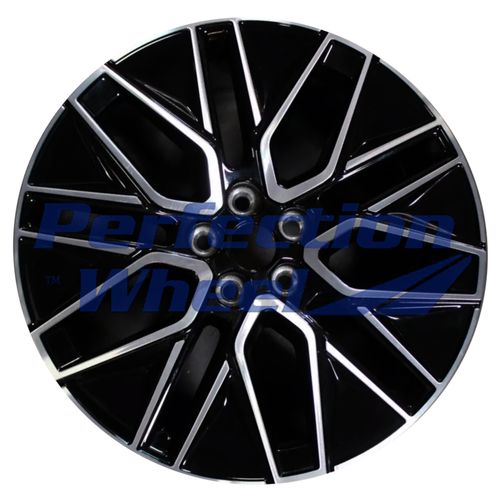 WAO.10677 19x7.5 Gloss Black Machine PIB