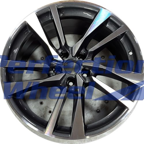 WAO.12005 19x8.5 Sparkle Charcoal Black Base Machine PIB