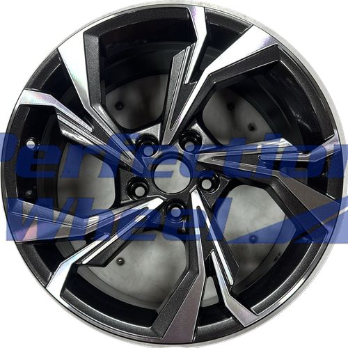 WAO.12090 18x8 Dark Charcoal BLACK BASE Machine PIB and POD