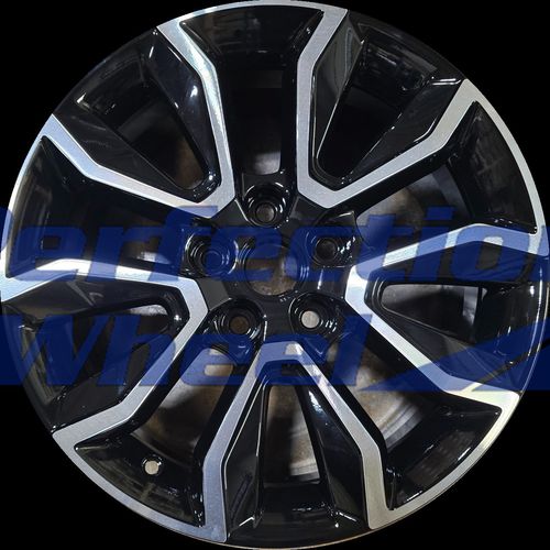 WAO.14039 17x7.5 Gloss Black Machine PIB and POD