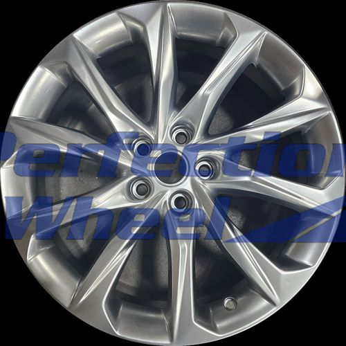 WAO.14100 19x8 Hyper Smoked Silver Full Face Bright