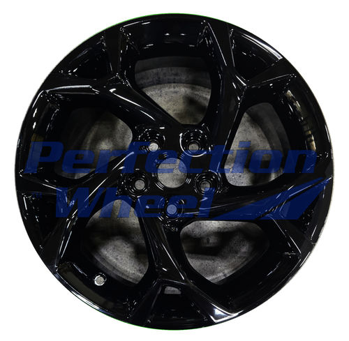 WAO.14141 17x7.5 Gloss Black Full Face PIB