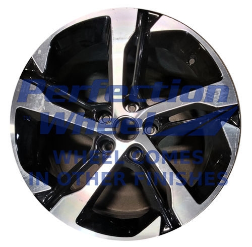 WAO.14142 18x7.5 Black Metallic Machine PIB and POD