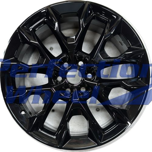 WAO.14155 20x8 Gloss Black Full Face PIB