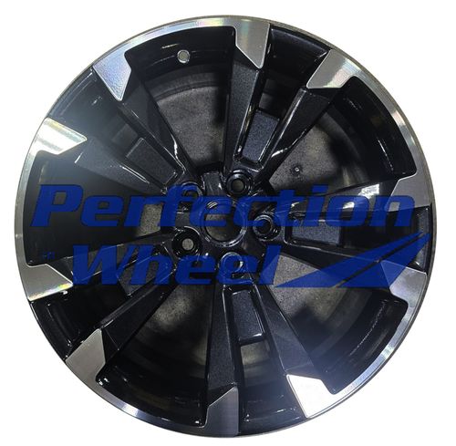 WAO.14177 19x7.5 Black Metallic Machine PIB and POD