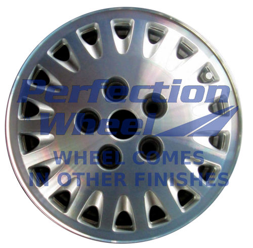 WAO.1651 14x5.5 Fine Metallic Silver Machined