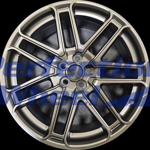 WAO.180437 18x8 Bronze BLACK Base Full Face Matte Clear PIB