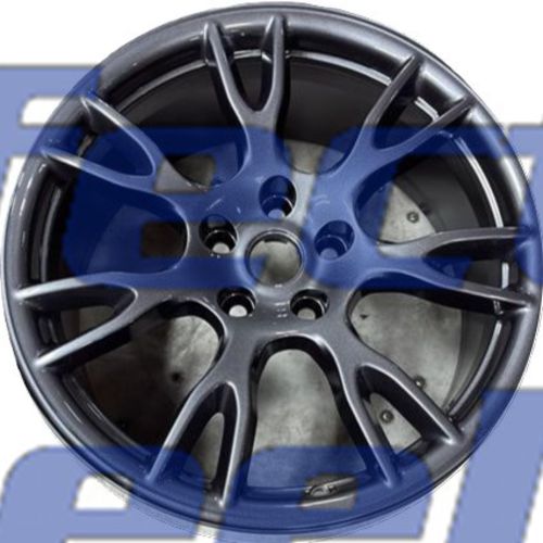 WAO.190286 19x9.5 Fine Metallic Gray BLACK BASE Full Face Bright