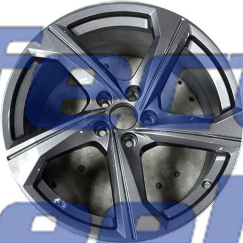 WAO.190386 19x8.5 Dark Silver Metallic Full Face