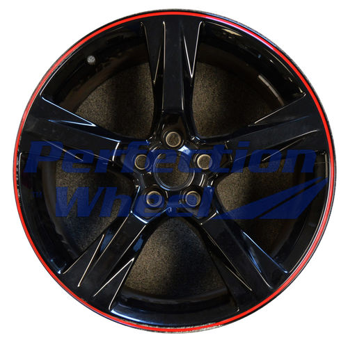 WAO.200177 20x8.5 Black with Red Full Face PIB
