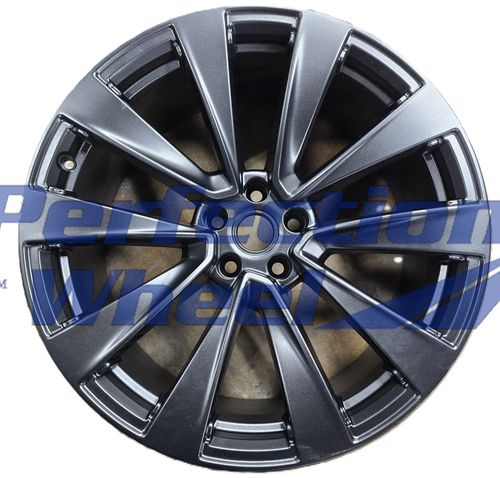 WAO.220050 22x10 Metallic Black Full Face Matte Clear PIB