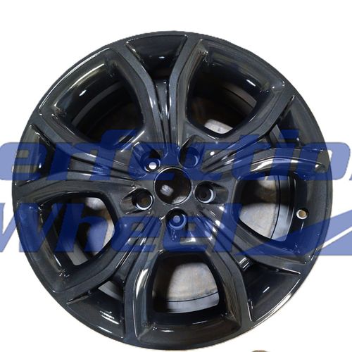 WAO.2345 18x7.5 Dark Shadow Charcoal BLACK BASE Full Face PIB