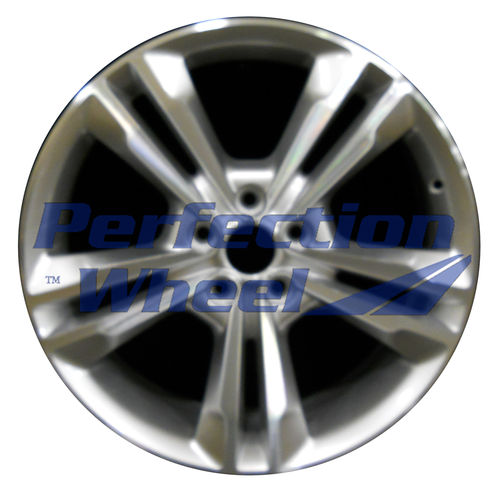 WAO.2410A 19x7.5 Bright Metallic Silver Machined Bright