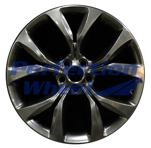 WAO.2515A 19x8 Hyper Dark Smoked Silver Full Face Bright