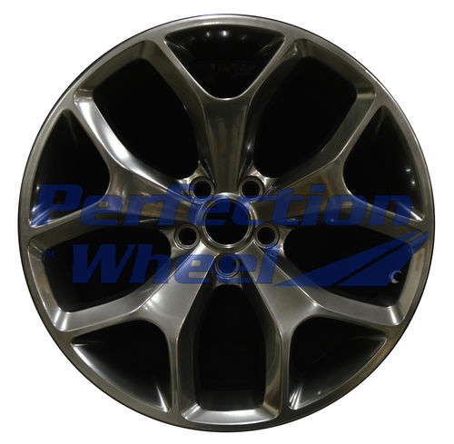 WAO.2523A 20x8 Hyper Dark Smoked Silver Full Face Bright