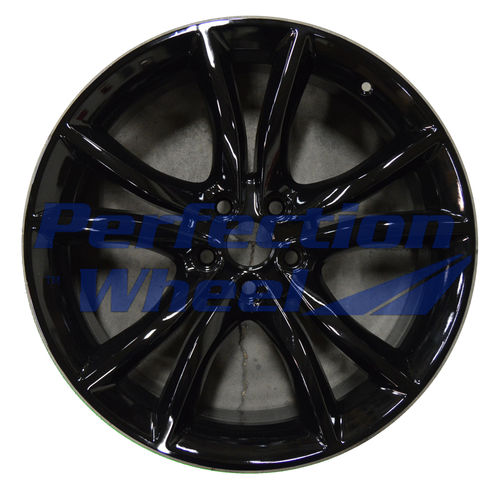 WAO.2545A 20x8 Gloss Black Full Face PIB