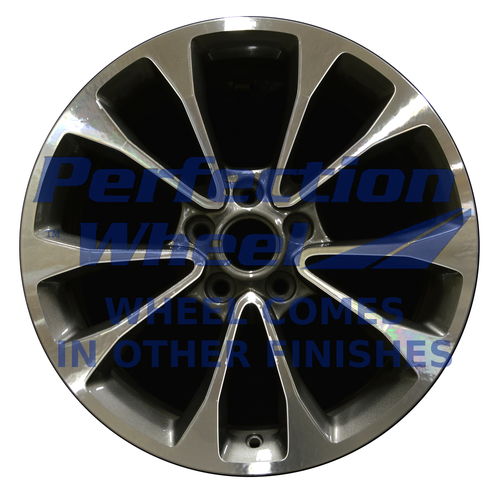 WAO.4734RE 18x9 Hyper Dark Smoked Silver Full Face