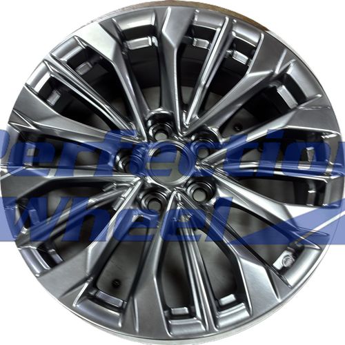 WAO.4886 18x8 Hyper Smoked Silver Full Face Bright