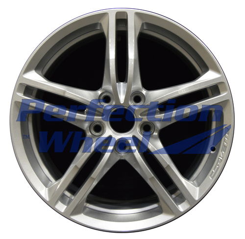 WAO.5729FT 18x8.5 Sparkle Silver Full Face