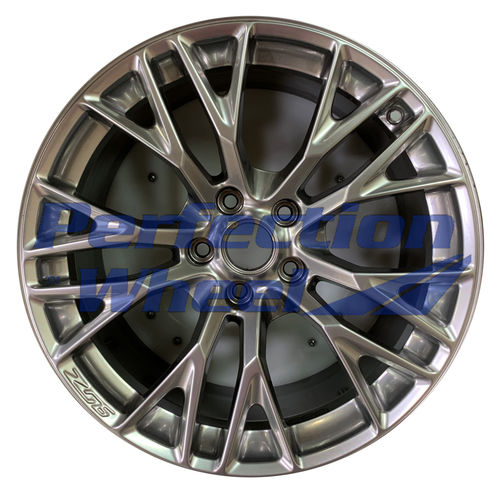 WAO.5734FT 19x10 Hyper Smoked Silver Full Face Bright