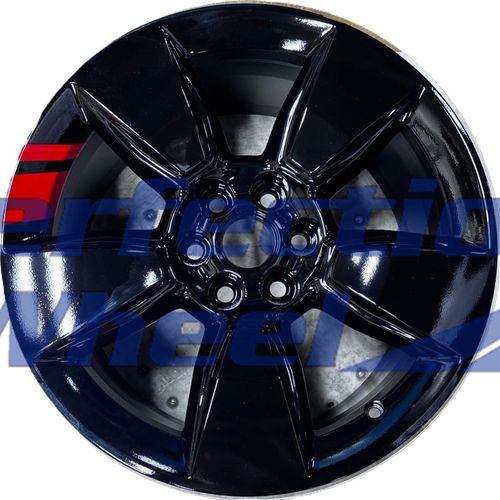 WAO.5747 18x8.5 Black with Red in one pocket Full Face PIB