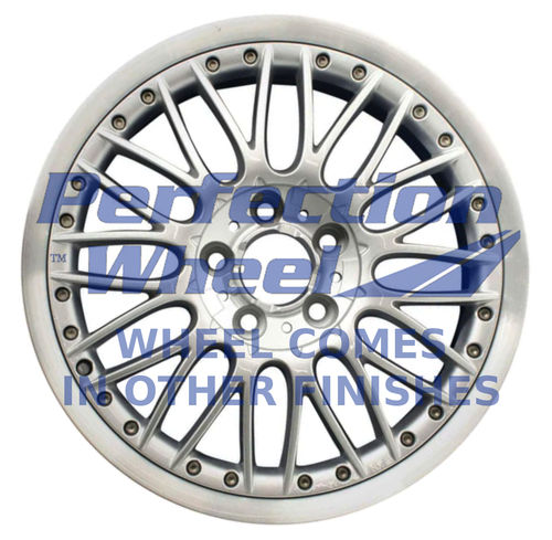 WAO.59422FT 18x8 Bright Fine Metallic Silver Flange Cut