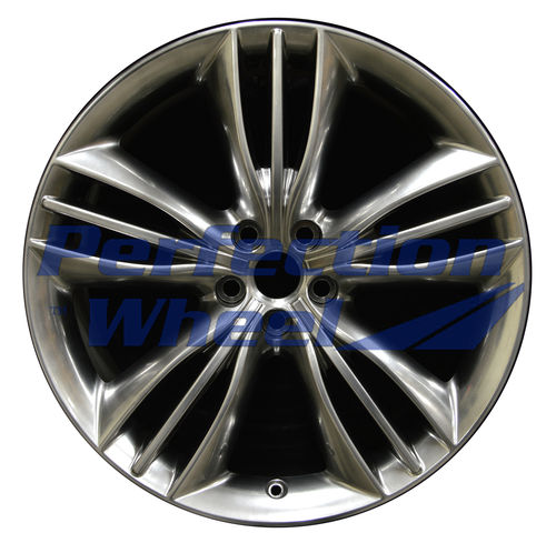 WAO.59872RE 20x10 Hyper Smoked Silver Full Face