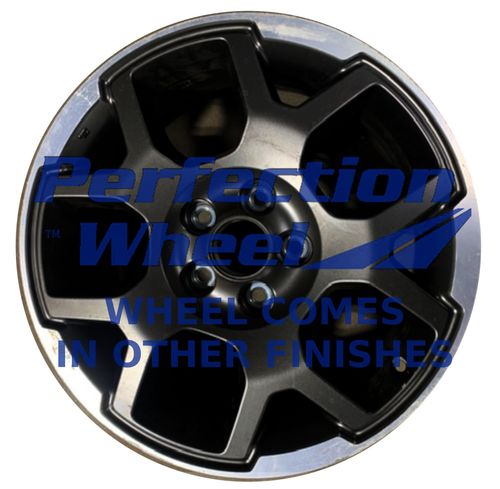 WAO.60313B 18x8 Dark Charcoal Flange Cut Matte Clear