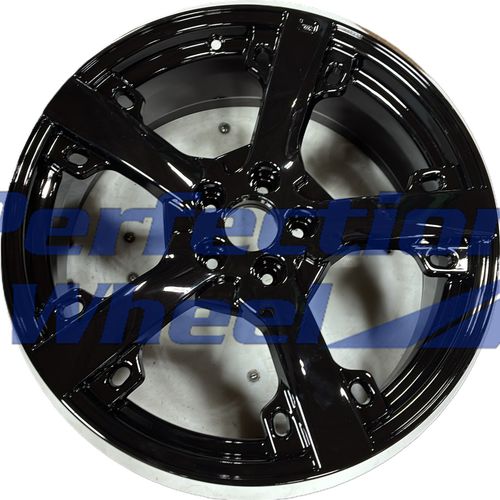 WAO.61700 20x8 Gloss Black Full Face PIB