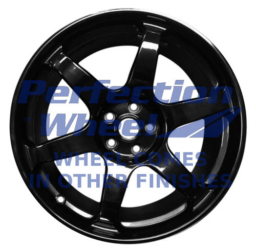 WAO.62701 20x10 Gloss Black Full Face PIB