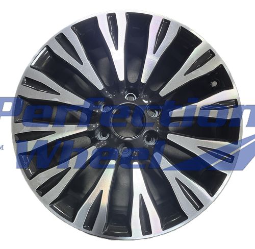 WAO.62857 20x8 Charcoal BLACK BASE Machined