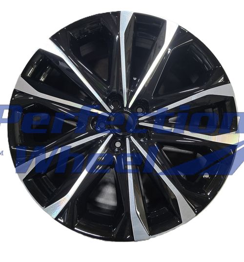 WAO.65019 20x8 Gloss Black Machine PIB
