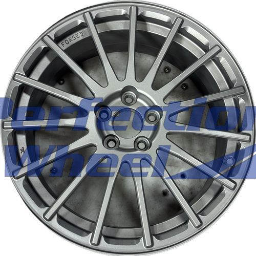 WAO.68849 17x7 Fine Metallic Charcoal Full Face Semi Gloss Clear