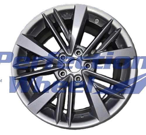 WAO.68895 17x8 BLACK BASE Dark Metallic Charcoal Full Face