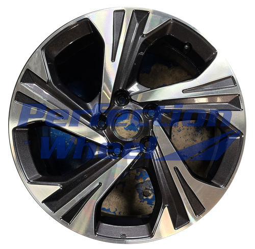 WAO.68904 17x7 Dark Charcoal Machined