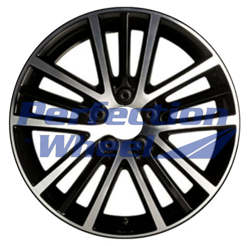 WAO.70062 17x7 Gloss Black Machined