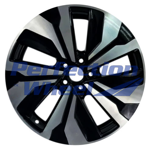 WAO.70113 18x8 Gloss Black Machined