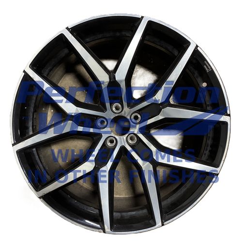 WAO.70487 22x9 Gloss Black Polish PIB and POD Sticker