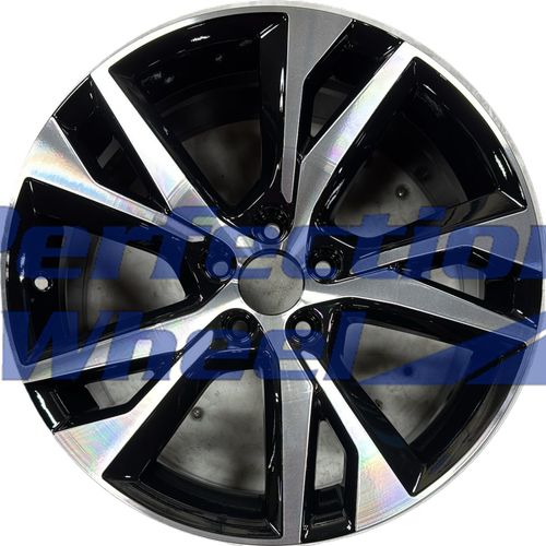 WAO.70503 18x8 Gloss Black Machine PIB