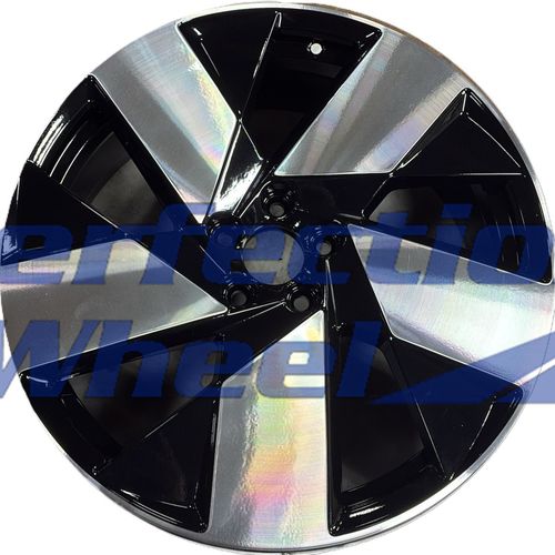 WAO.70513 20x8 Gloss Black Machine PIB