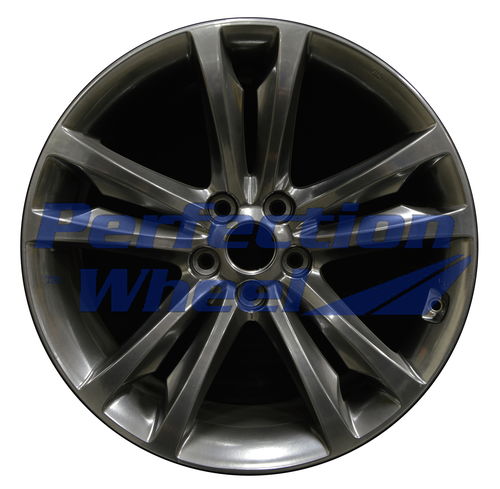 WAO.70790FT 19x8 Hyper Smoked Silver Full Face