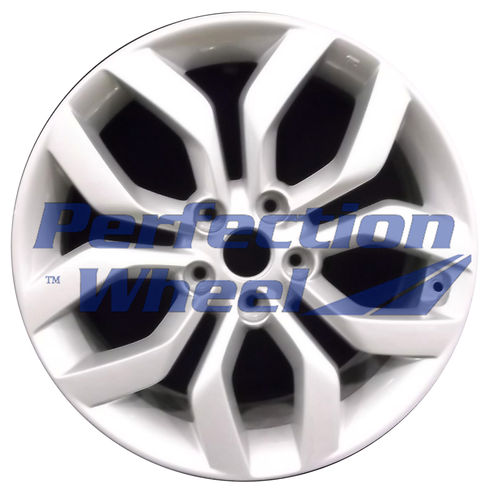 WAO.70814B 18x7.5 Fine Sparkle Silver Full Face