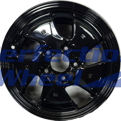 WAO.70915 15x6 Gloss Black Full Face PIB