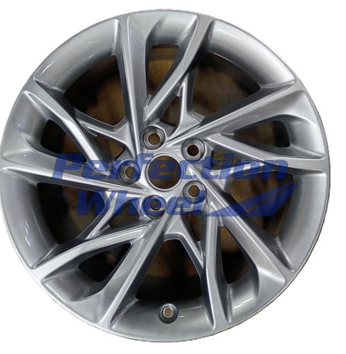 WAO.71032 18x8 Hyper Dark Silver Full Face Bright
