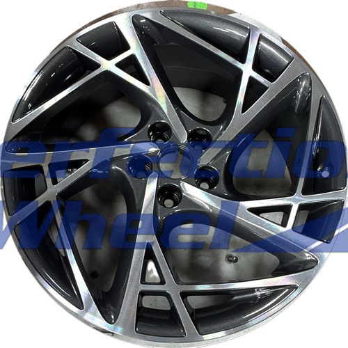 WAO.71051 20x9.5 Gun Storm Gray Metallic BLACK BASE Machine PIB
